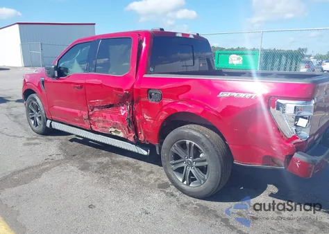 2022 Ford F-150 Xlt z USA, uszkodzony, nr VIN 1FTEW1CP2NKE60064